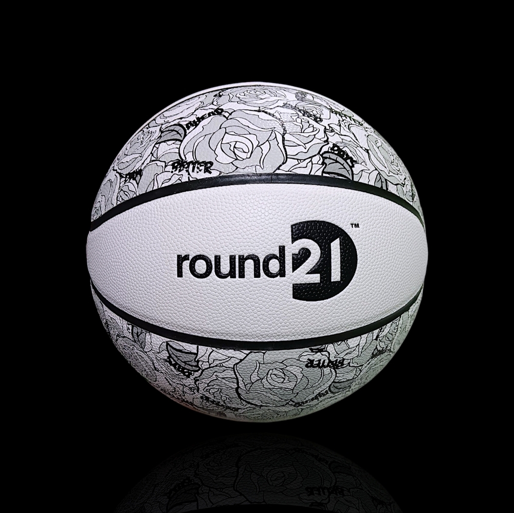 Round 21 Rosa Designer Basketball - Picture 2 of 4